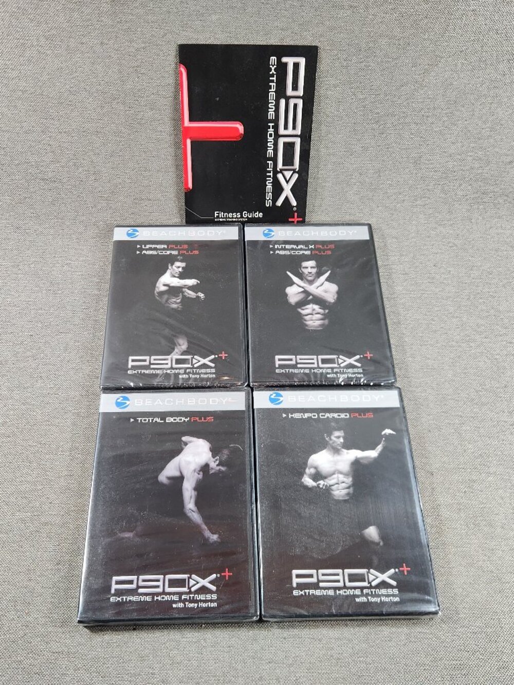 NEW SEALED Lot of 4 P90X Extreme Home Fitness DVD Set